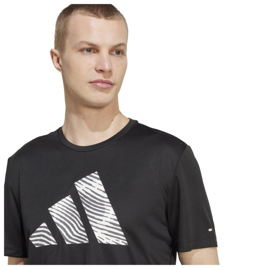 Adidas Ανδρική κοντομάνικη μπλούζα Adi365 Running Essentials Brand Love Tee Adidas Ανδρική κοντομάνικη μπλούζα Adi365 Running Essentials Brand Love Tee